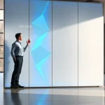 Интерактивные стеновые панели с встроенными цветными асфектациями для настроения