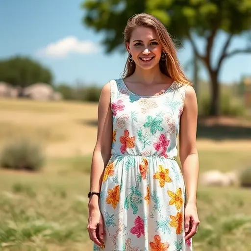 Платья с фотохромной вышивкой, меняющей рисунок под солнцем